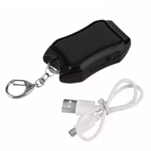 1200MAH PORTABLE SOLAR POWER BANK KEYCHAIN