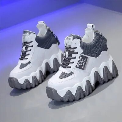 2022 Casual Breathable Sneakers Thick Sole Comfortable