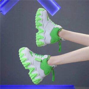 2022 Casual Breathable Sneakers Thick Sole Comfortable