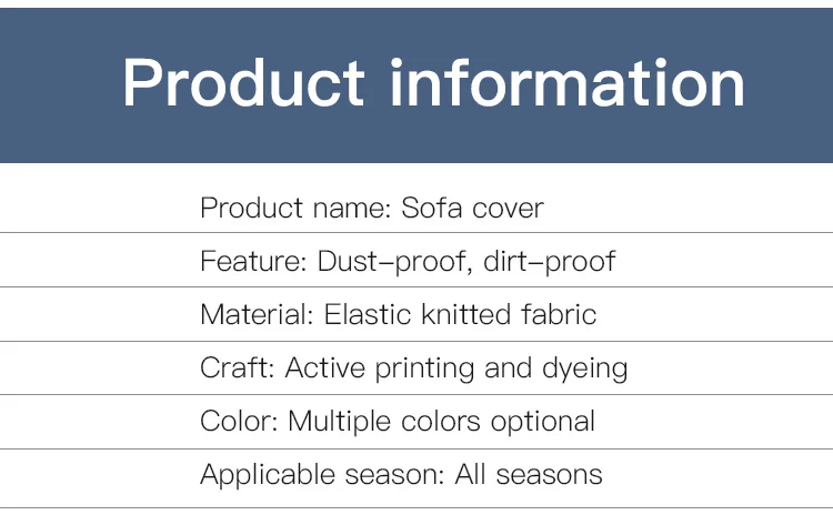 2022 New Wear-resistant universal sofa cover