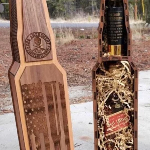 2nd Amendment Wooden Box