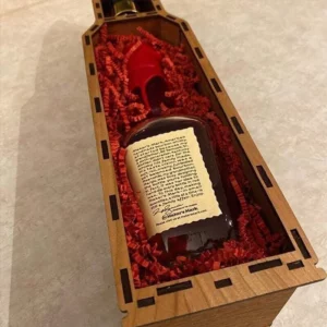2nd Amendment Wooden Box