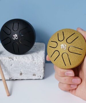 3 Mini Steel Tongue Drum With Song Book