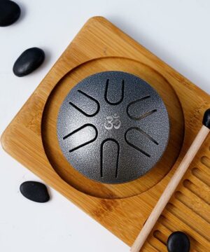 3 Mini Steel Tongue Drum With Song Book