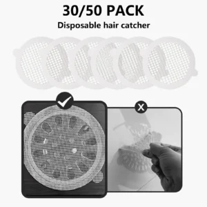 30 Pack Disposable Shower Drain Hair Catcher