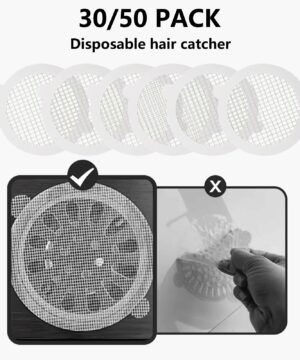 30 Pack Disposable Shower Drain Hair Catcher
