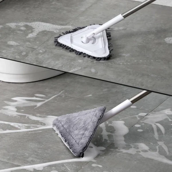 360 Degree nga Rotatable Adjustable Triangle Cleaning Mop