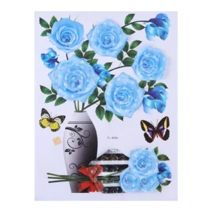 3D Vase Sticker