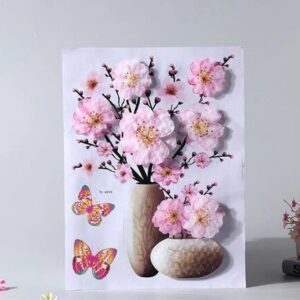 3D Vase Sticker