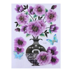 3D Vase Sticker