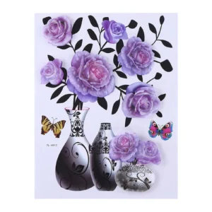 3D Vase Sticker
