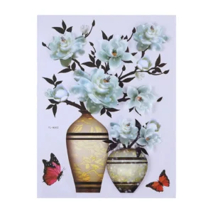 3D Vase Sticker