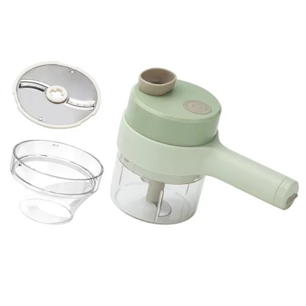 4 IN 1 HANDHELD ELECTRIC VEGETABLE CUTTER SET