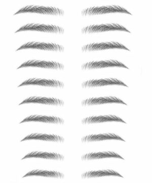 4D Hair-like Authentic Eyebrows
