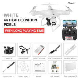 4K Camera Rotation Waterproof Professional RC Drone