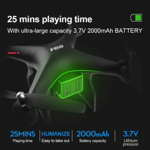 4K Camera Rotation Waterproof Professional RC Drone