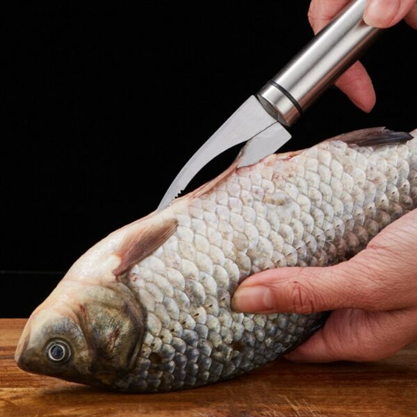Multifunkční nůž na krevety 5 v 1 na ryby