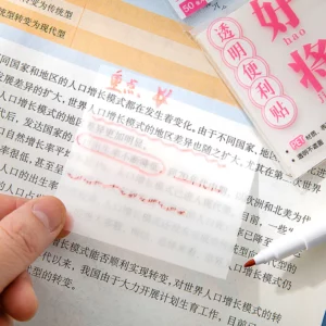 50 Sheets Multipurpose Translucent Visual Sticky Note