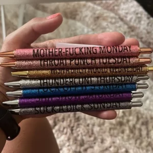 7pcs Funny Pens