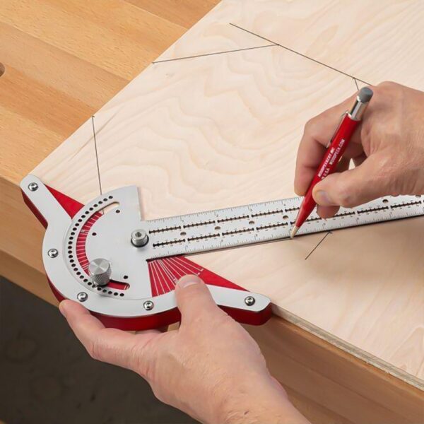 Adjustable Woodworkers Edge Ruler