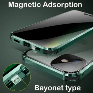 Anti-peep Magnetic Case for iPhone