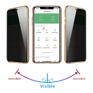 Anti-peep Magnetic Case for iPhone