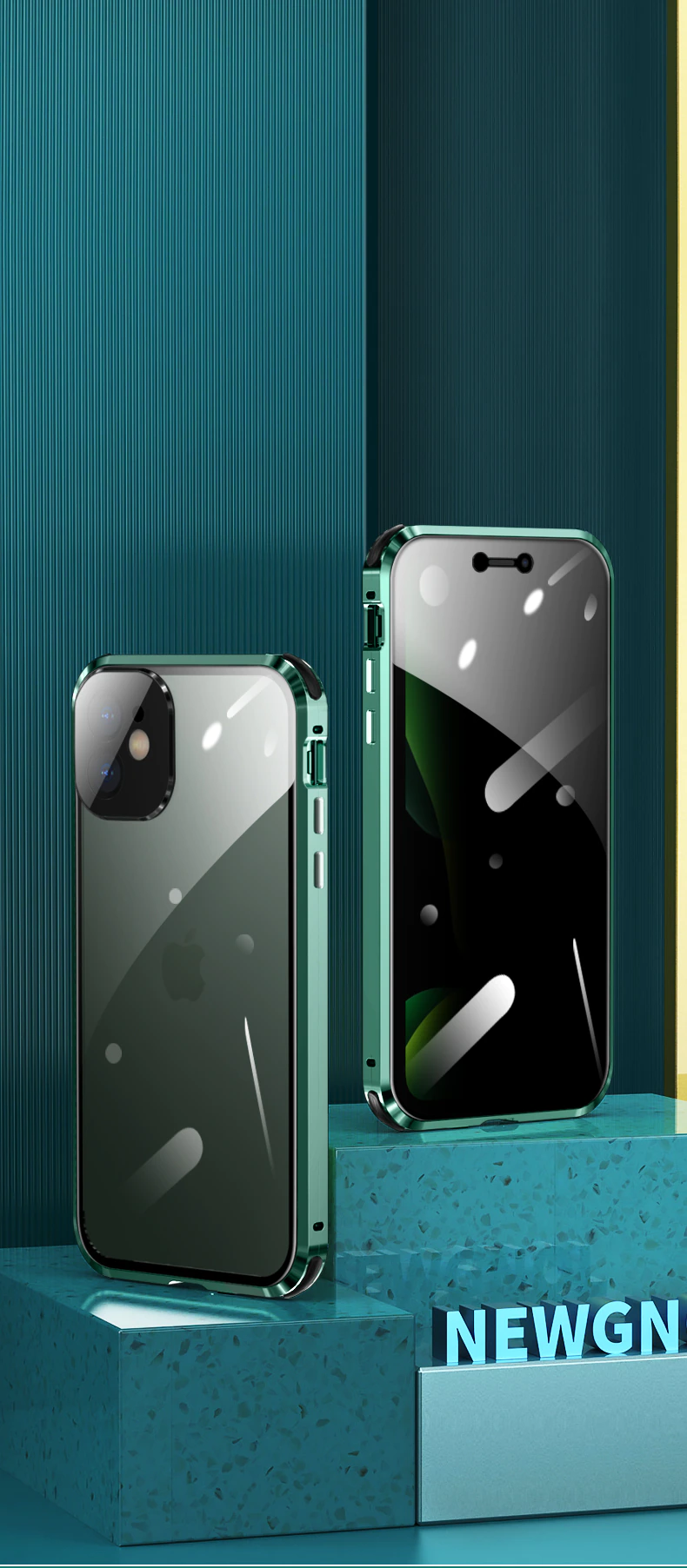 Additional information Compatible Brand APPLE Features Magnetic, Anti-Fingerprint, Anti-Scratch, Dual Layer, Lightweight, Matte/Anti-Glare, Non-Slip Design Plain, Transparent Mobile Phone Accessories Phone Case For iPhone 11 type Aluminium Frame For iPhone 11 Pro style 360 Full Cover For iPhone 11 Pro MAX Material Aluminum Metal Bumper +Anti Spy Tempered Glass Protection Features 1 Shockproof anti-shock Magnetic Adsorption Features 2 360 Full protection Case Cover For iPhone 11 Pro For iPhone 11 Luxury Case Magnetic Case For iPhone 12 Ultra thin 360 Full Protective Case For iPhone 12 Pro MAX Coque Privacy Screen Protector Anti Spy Tempered Glass For iPhone 11