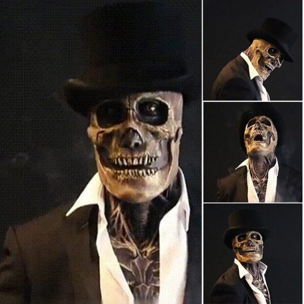 Bare Brain Latex Skull Mask