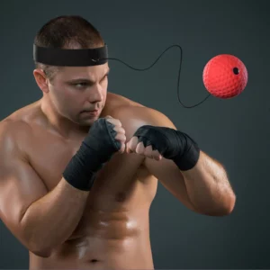 Banda pentru cap cu minge reflex de box
