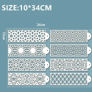 Cake Decoration Stencil
