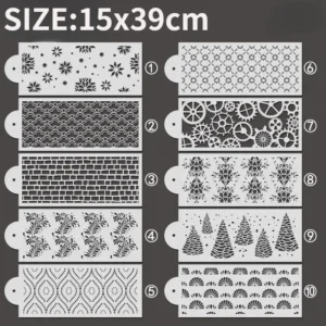 Cake Decoration Stencil