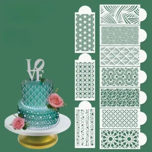 Cake Decoration Stencil
