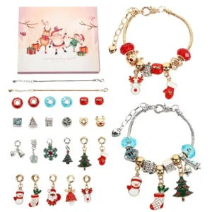 Calendar DIY Christmas Advent Calendar Bracelets Set