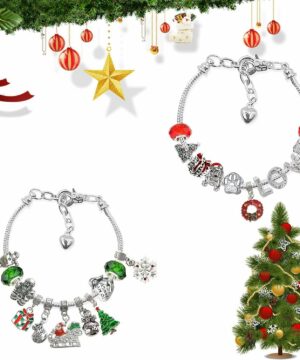 Calendar DIY Christmas Advent Calendar Bracelets Set