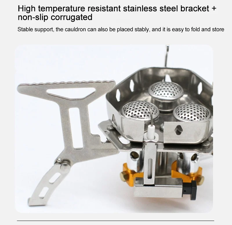 Camping Outdoor Windproof Gas Burner