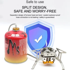 Camping Outdoor Windproof Gas Burner