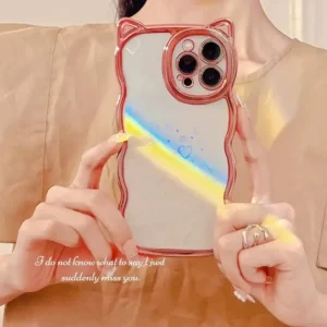 Cat Er Plating iPhone Case