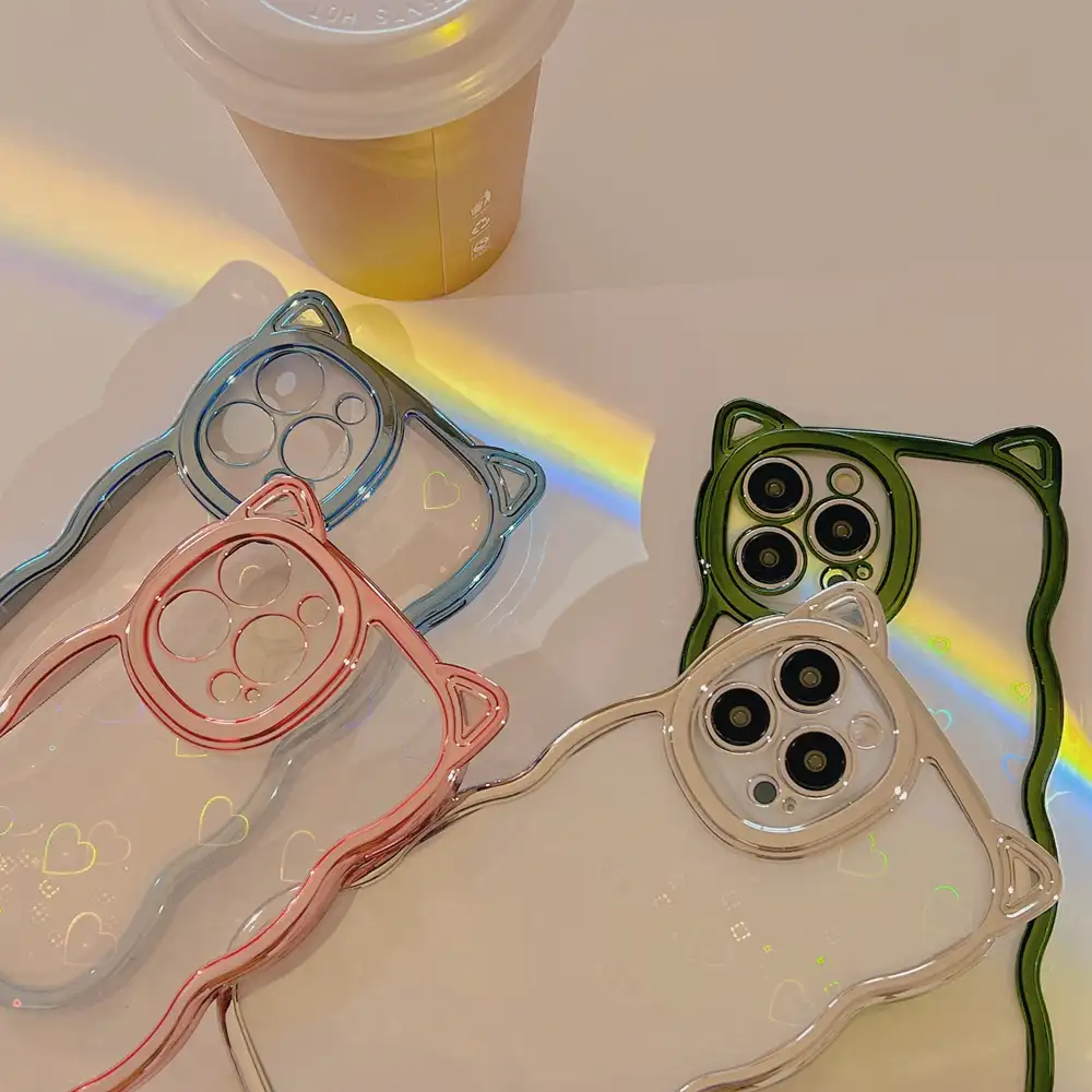 Cat Er Plating iPhone Case