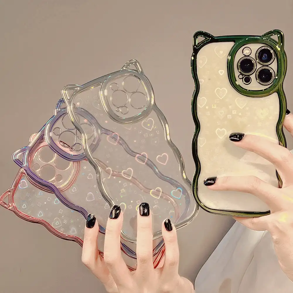Cat Er Plating iPhone Case
