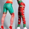 Christmas Leggings Holiday Workout Yoga Pants