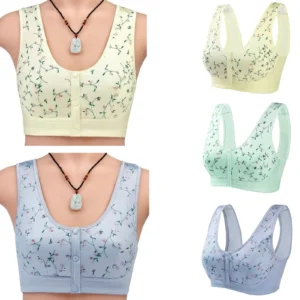 Convenient Front Button Bra