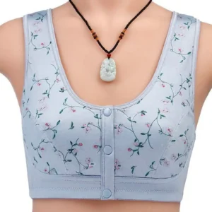 Convenient Front Button Bra
