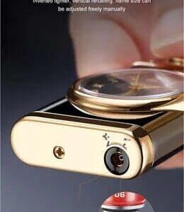 Creative Dial Rocker Arm Inflatable Lighter