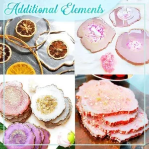 Crystal Resin Coaster DIY Kit