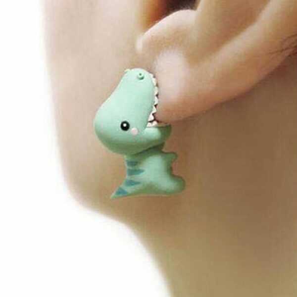 Cute Animal Bite Earring