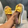 Daily Comfy Bowknot Slip On Sandals