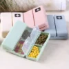 Daily Pill Organizer 7 Compartments Portable Pill Case Travel Pill Organizer