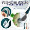 Deep Clean Silicone Toilet Brush