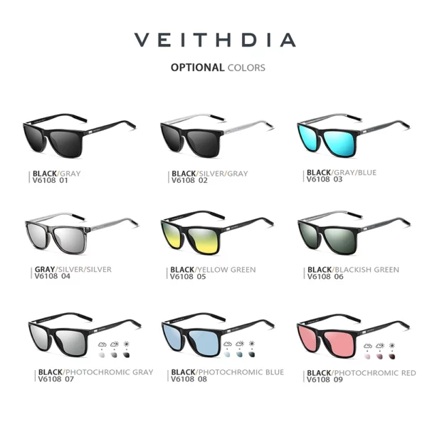 Design Men Polarized Sunglasses