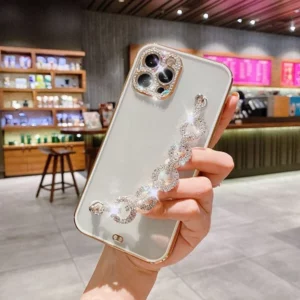 Diamond bracelet phone case
